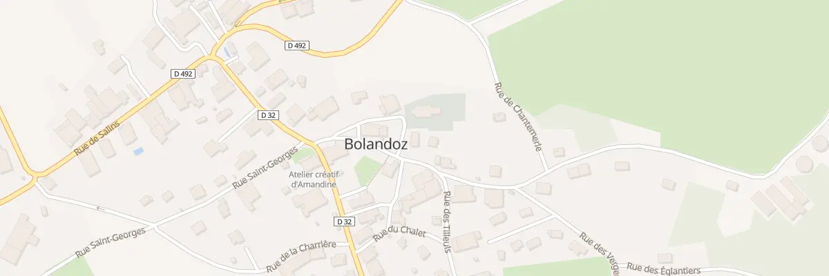 Plan du 5 Rue de l’Eglise à Bolandoz