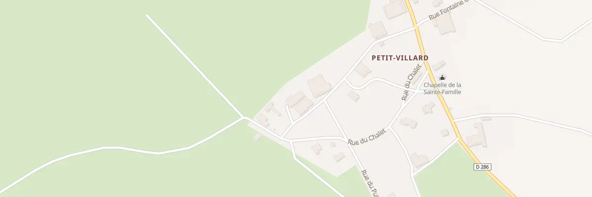 Plan du 6 Rue du Village à Mignovillard