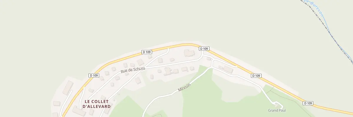 Plan du 2 Rue du Schuss à Allevard