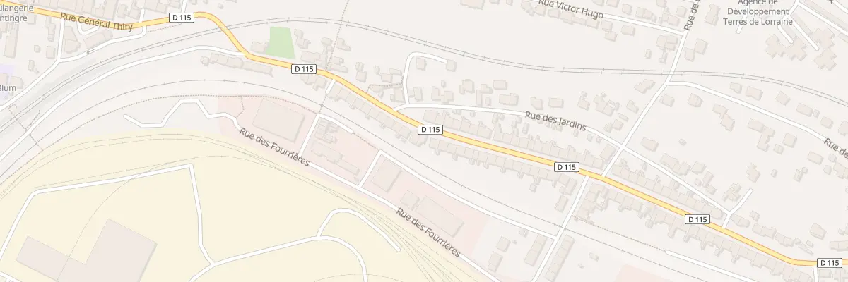 Plan du 30 Rue Pierre et Marie Curie à Neuves-Maisons
