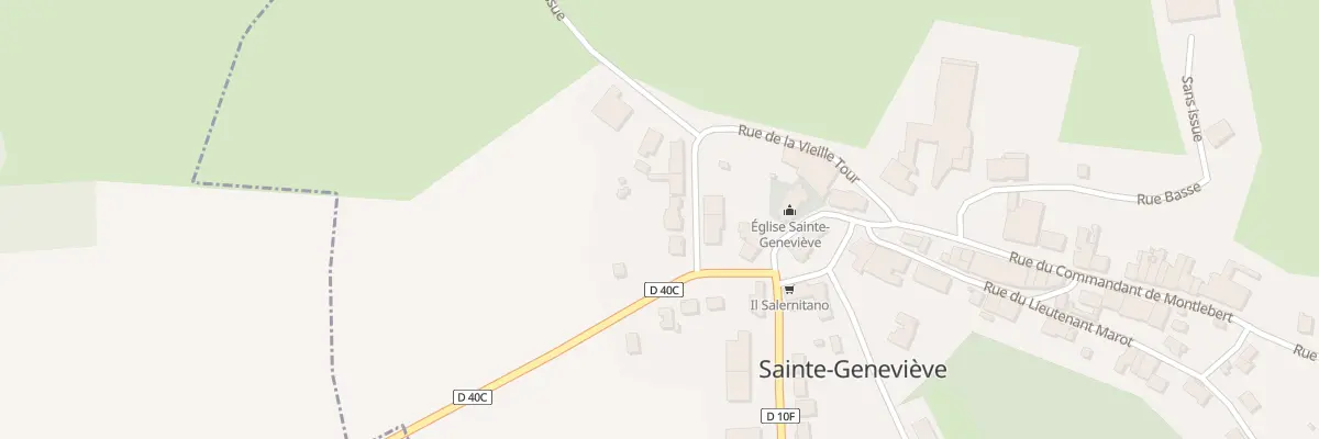 Plan du 3 Rue Cap Delmas à Sainte-Geneviève