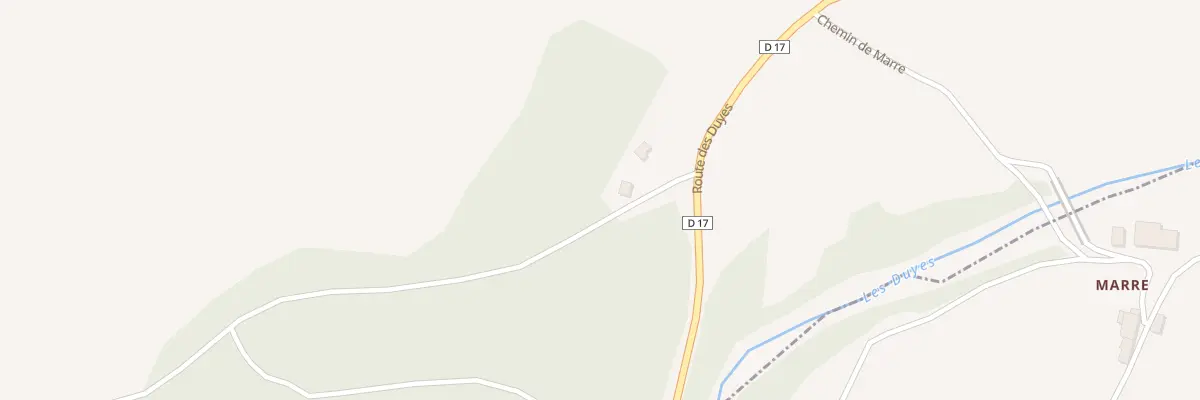 Plan du 7007 Virginey à Barras
