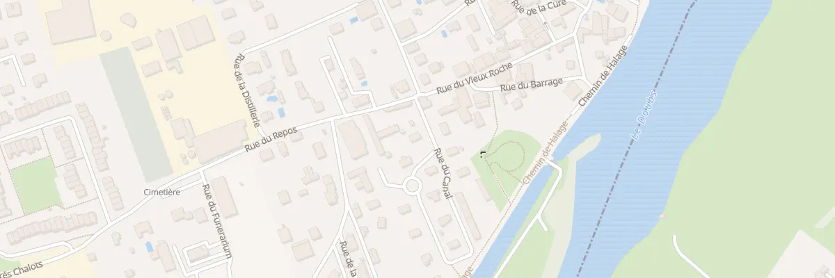 Plan du 4 Rue du Canal à Roche-lez-Beaupré