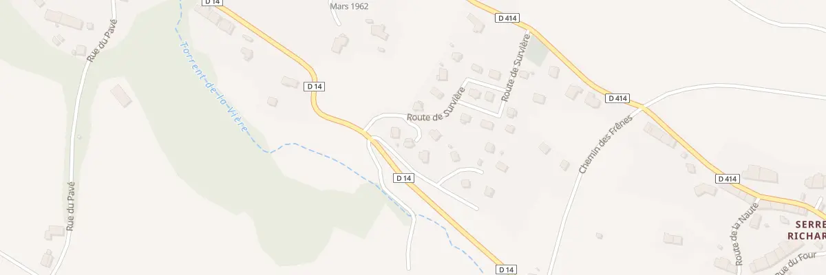 Plan du 43 Imp de Peyre Brune à Saint-Laurent-du-Cros