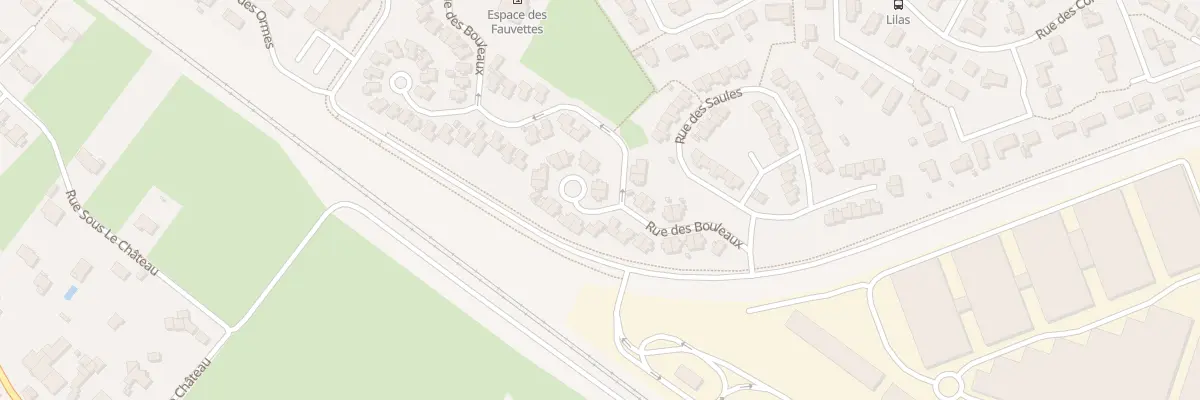 Plan du 43 Rue des Bouleaux à Vaivre-et-Montoille