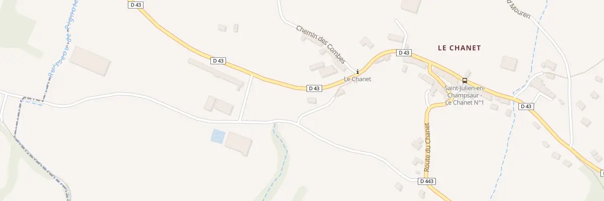 Plan du 5114B Les Chanets à Saint-Julien-en-Champsaur