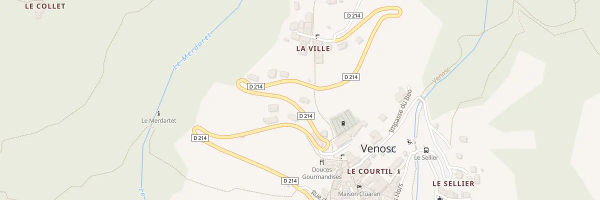 Plan du 85 Rte de la Ville aux Deux Alpes