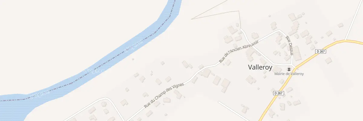 Plan du 12 Rue de l’Ancien Abreuvoir à Valleroy