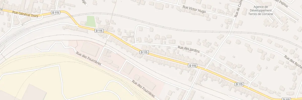 Plan du 19 Rue Pierre et Marie Curie à Neuves-Maisons
