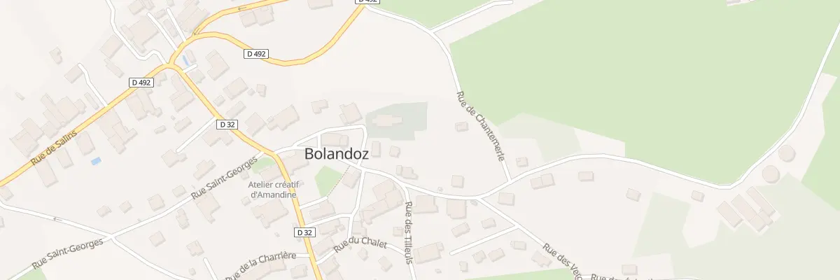 Plan du 1T Rue de la Mairie à Bolandoz