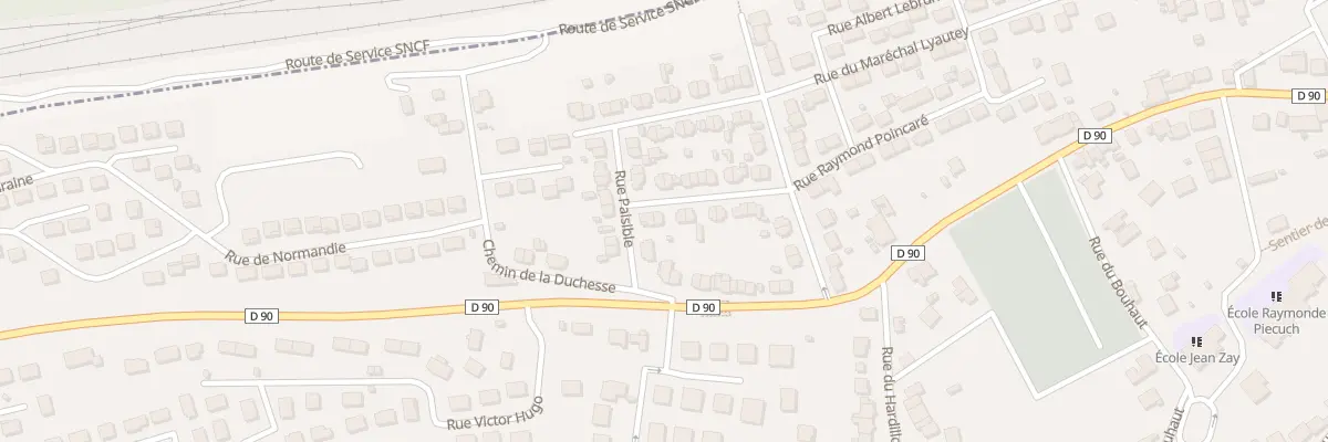 Plan du 13 Rue du Général Drouot à Frouard