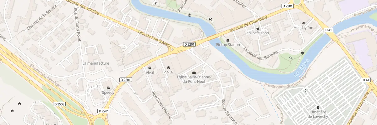 Plan du 2 Rue de l’Isernon - Cran à Annecy