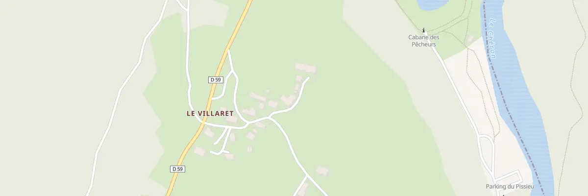 Plan du 5177 Le Villaret au Châtelard