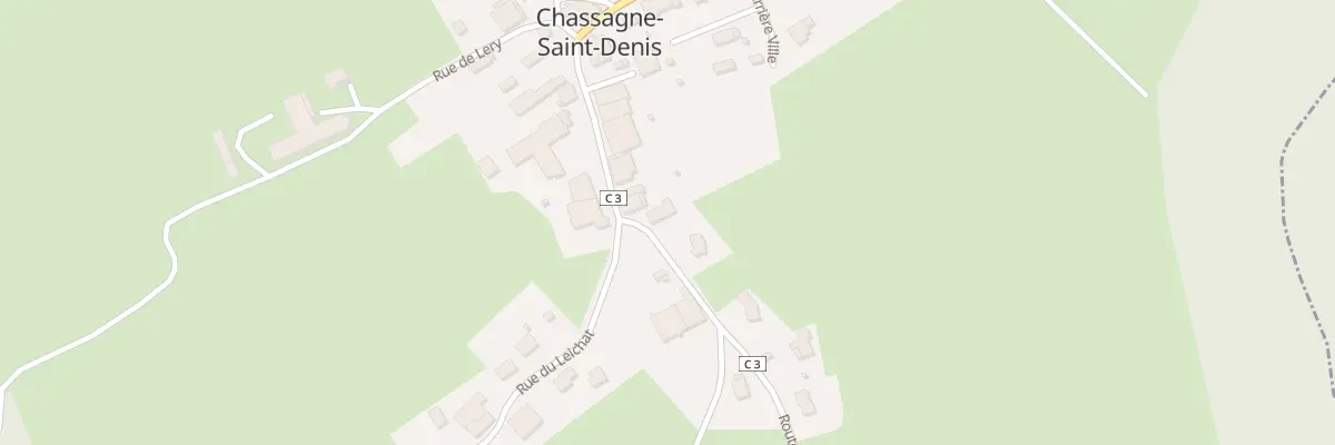 Plan du 1 Rte de Flagey à Chassagne-Saint-Denis