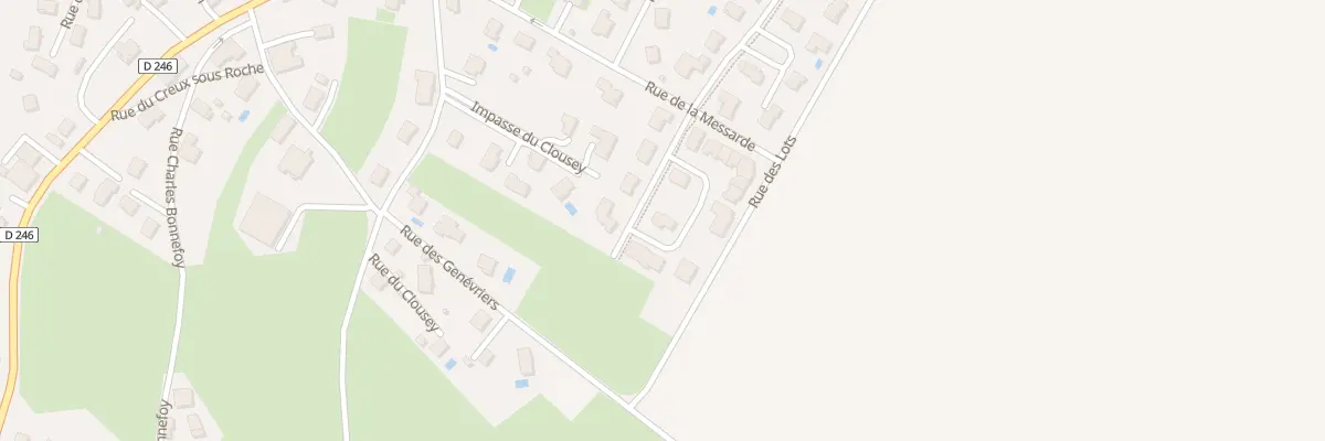 Plan du 61 Rue Louis Pergaud à Saône