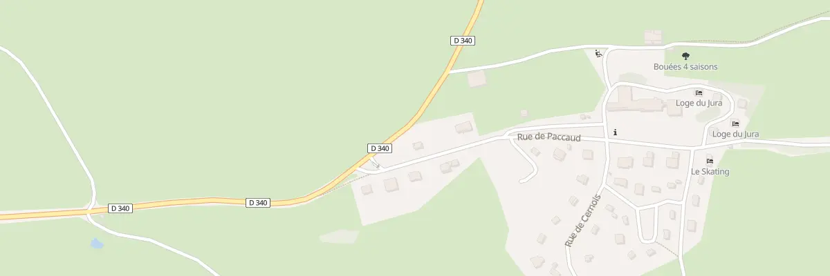 Plan du 37 Rue Paccaud à Cerniébaud