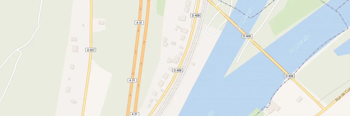 Plan du 12 Rte de Millery à Marbache