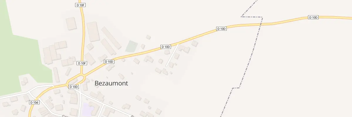 Plan du 1 Imp des Vignes à Bezaumont