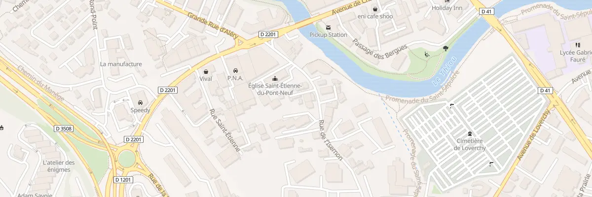 Plan du 8B Rue de l’Isernon - Cran à Annecy