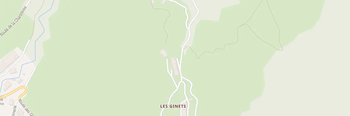 Plan du 1073 Rte des Ginets à Aillon-le-Jeune