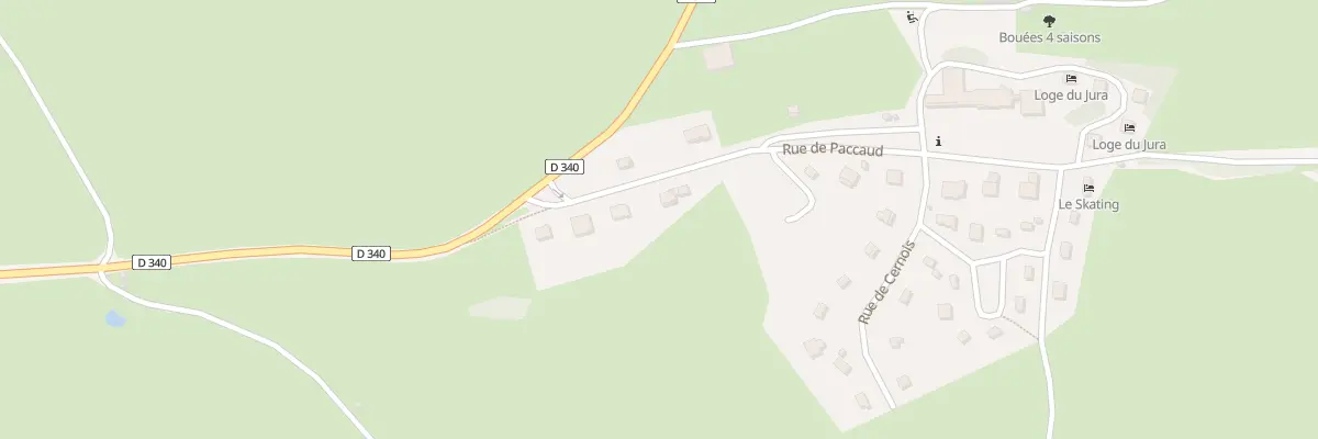 Plan du 5070 Rue Paccaud à Cerniébaud