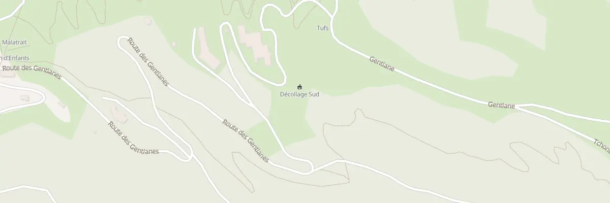 Plan du 1549 Rte des Gentianes à Allevard