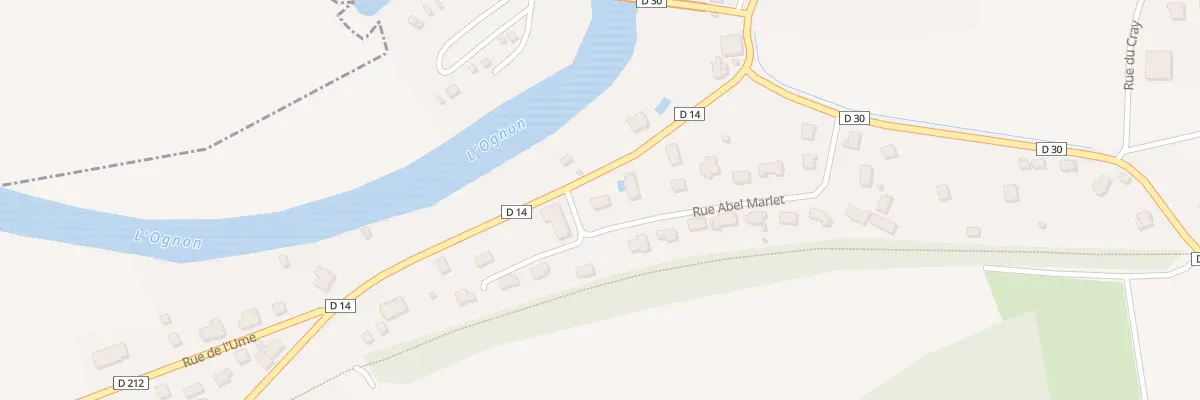 Plan du 18 Rue Abel Marlet à Moncey