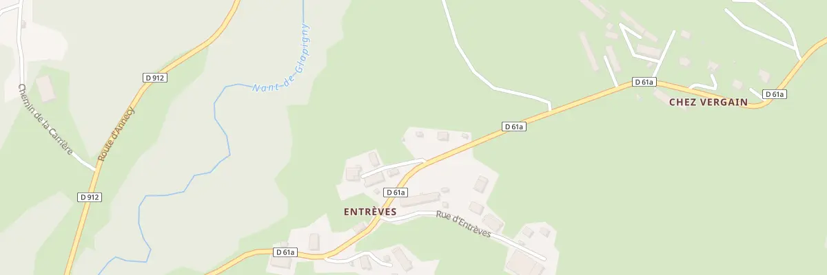 Plan du 28 Che du Mollard d’Entrèves à Bellecombe-en-Bauges