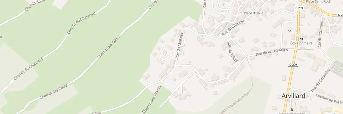 Plan du 53 Clos des Iris à Arvillard