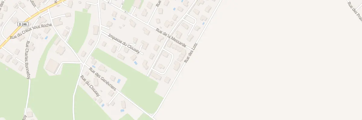 Plan du 57F Rue Louis Pergaud à Saône
