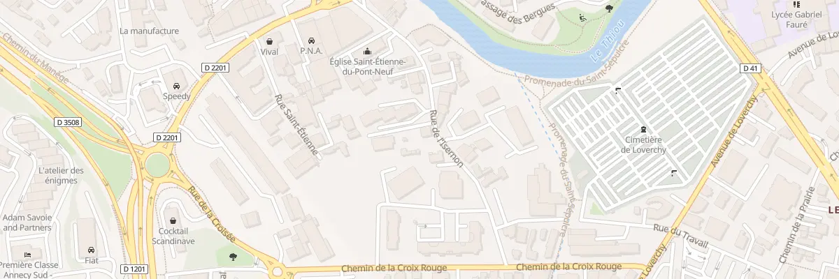 Plan du 16 Rue de l’Isernon - Cran à Annecy