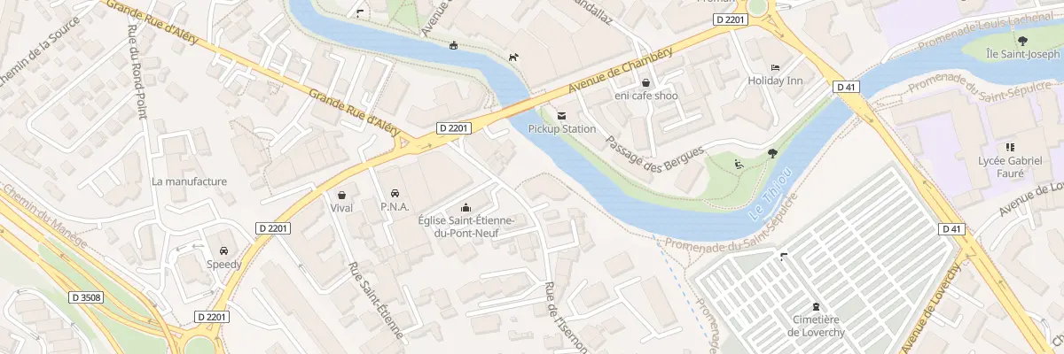 Plan du 7 Rue de l’Isernon - Cran à Annecy