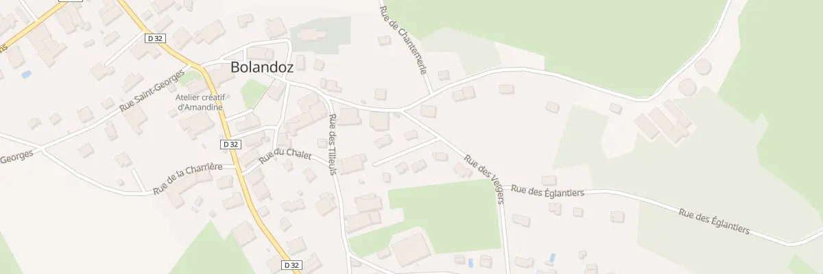 Plan du 2 Lot des Aubepines à Bolandoz