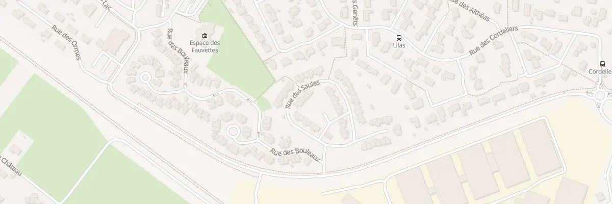 Plan du 39 Rue des Saules à Vaivre-et-Montoille