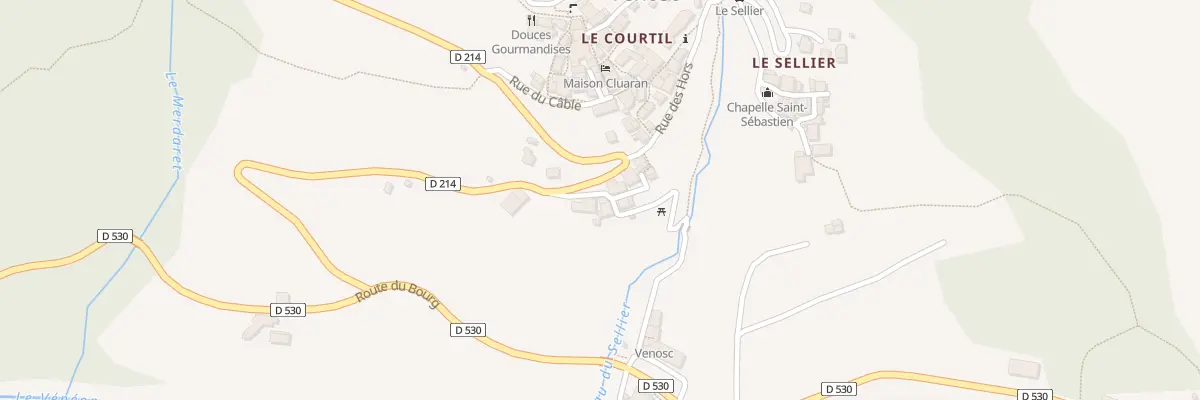 Plan du 20 Le Chemin du Meunier aux Deux Alpes