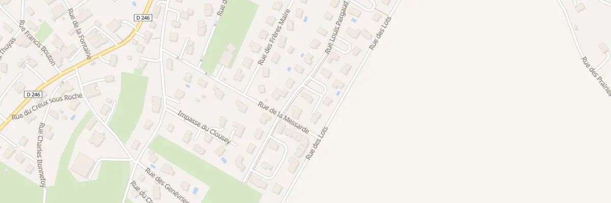 Plan du 49 Rue Louis Pergaud à Saône