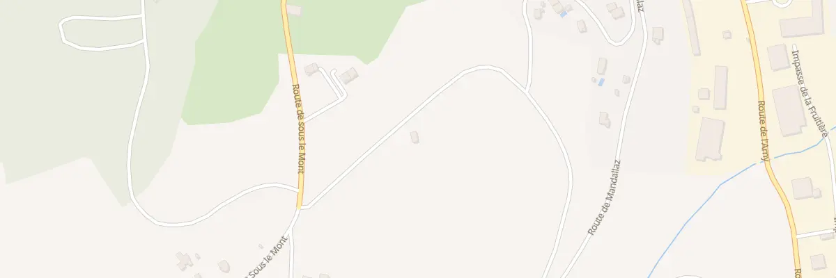 Plan du 1031 Rte de sous le Mont à Allonzier-la-Caille