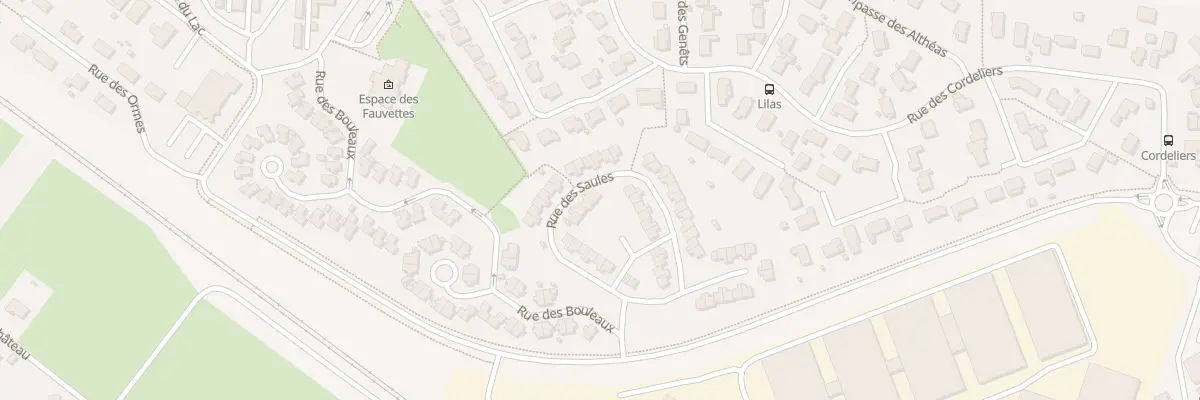 Plan du 35 Rue des Saules à Vaivre-et-Montoille