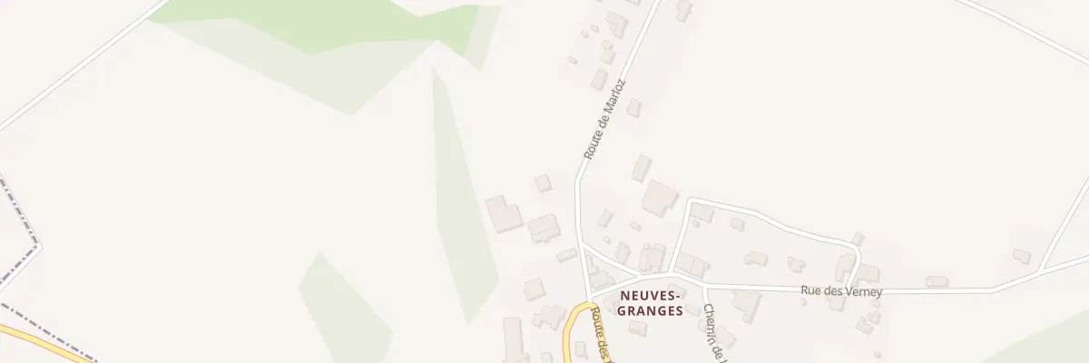 Plan du 3 Rte de Marloz à Cirey