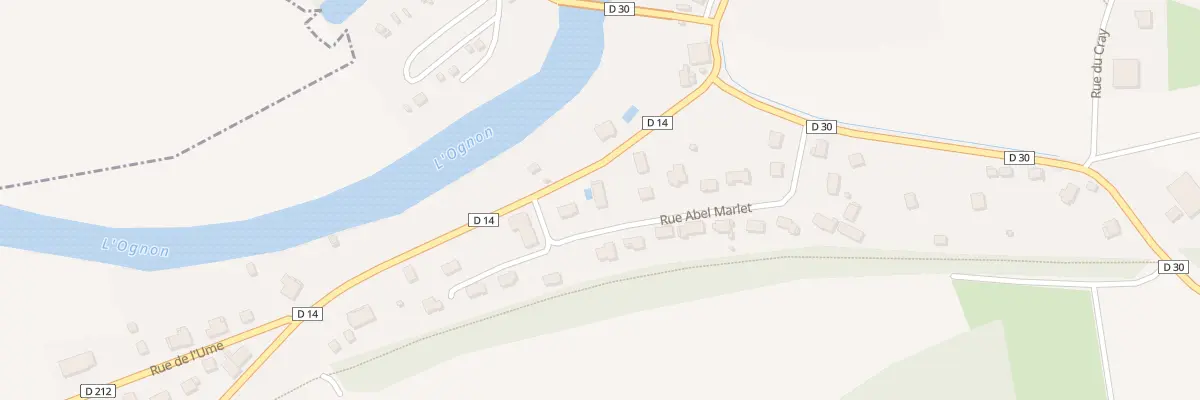 Plan du 16 Rue Abel Marlet à Moncey