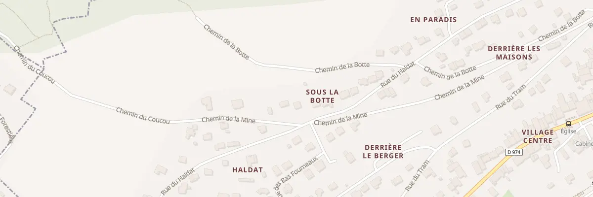 Plan du 39 Rue du Haldat à Chavigny