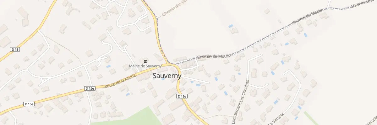 Plan du 40 Che du Moulin à Sauverny
