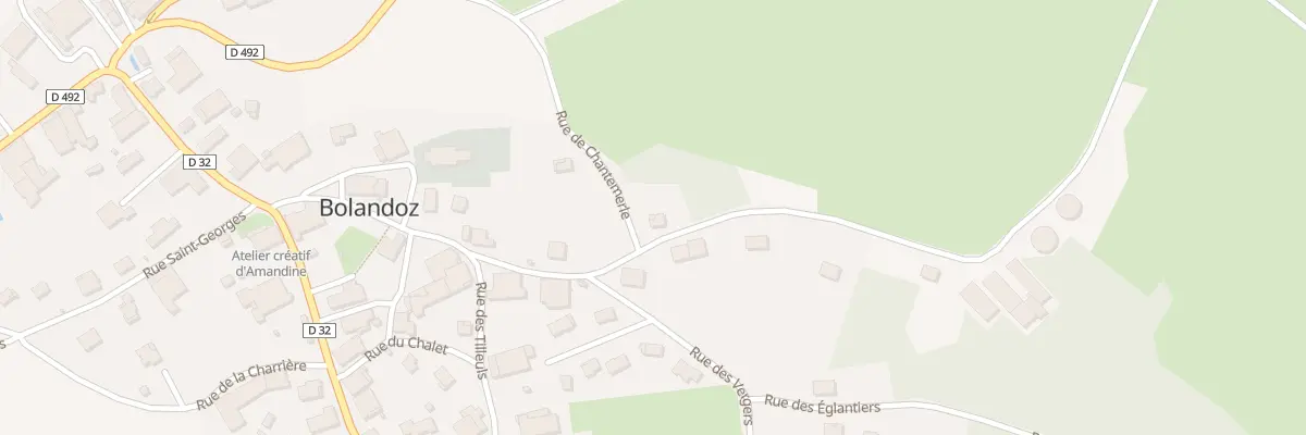 Plan du 7 Rue de la Mairie à Bolandoz