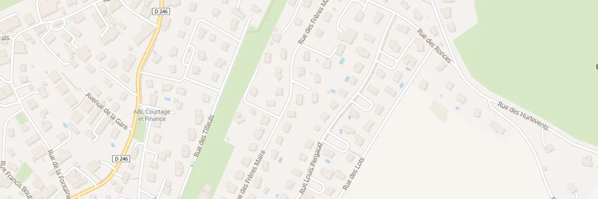 Plan du 47 Rue des Frères Maire à Saône