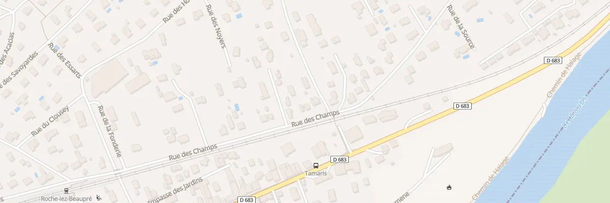 Plan du 4 Rue des Champs à Roche-lez-Beaupré