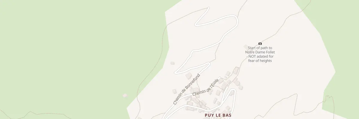 Plan du 291 Che de Bonnefond au Freney-d’Oisans