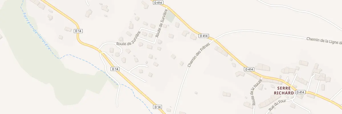 Plan du 5434 Le Village à Saint-Laurent-du-Cros