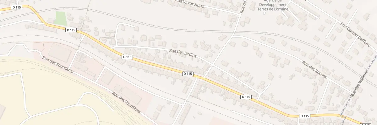 Plan du 47 Rue Pierre et Marie Curie à Neuves-Maisons