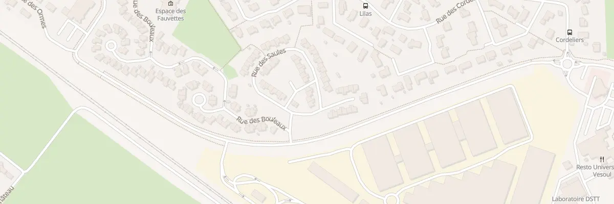 Plan du 17 Rue des Saules à Vaivre-et-Montoille