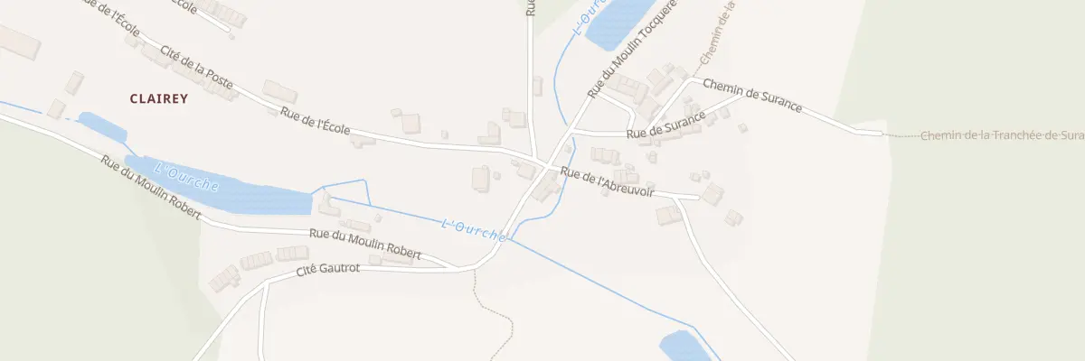 Plan du 2 Rue du Moulin Robert à Hennezel